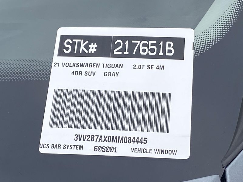 Used 2021 Volkswagen Tiguan 2.0T SEImage 33