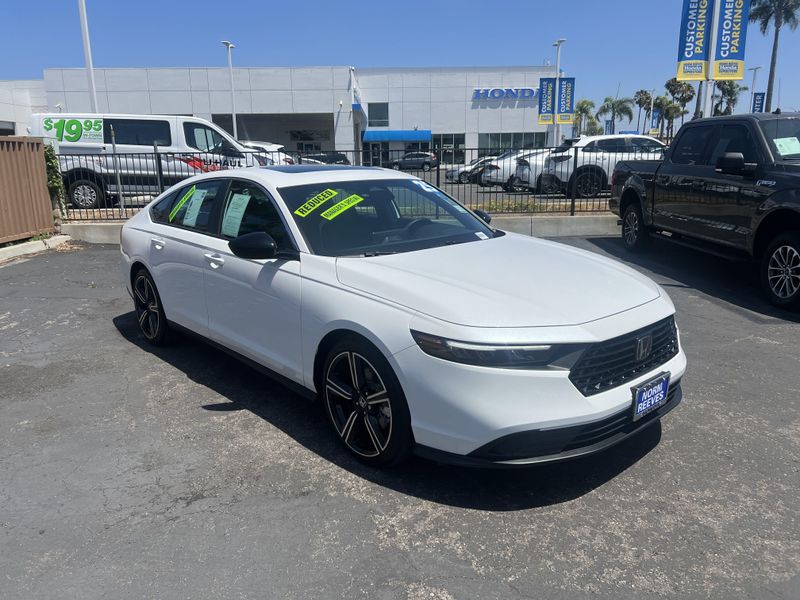New 2025 Honda Accord Hybrid SportImage 4