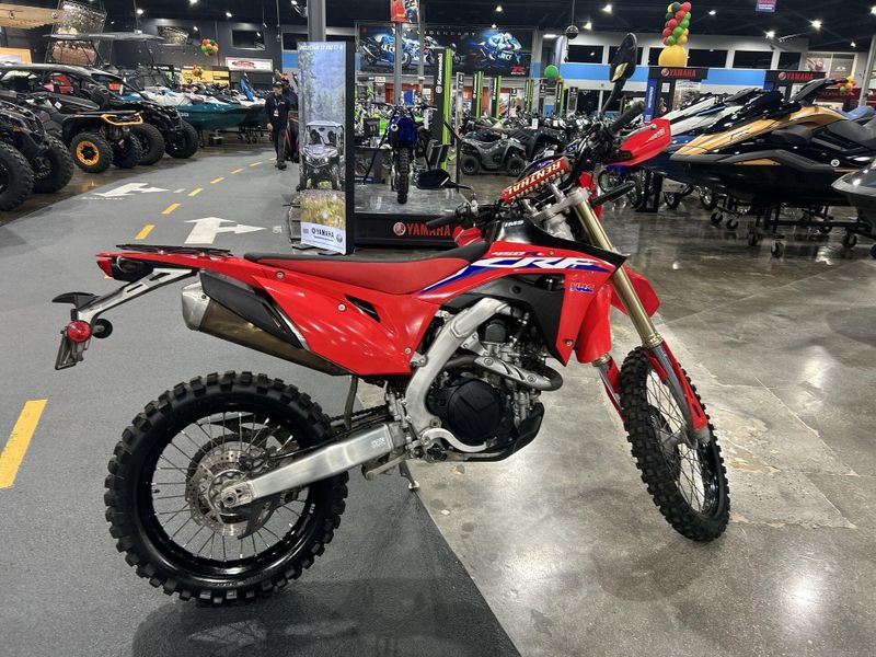 2021 Honda CRF450RL  in a RED exterior color. Del Amo Motorsports of Redondo Beach (424) 390-7811 delamomotorsports.com 