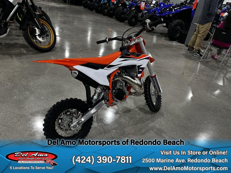 2024 KTM 50 SX  in a ORANGE exterior color. Del Amo Motorsports of Redondo Beach (424) 304-1660 delamomotorsports.com 