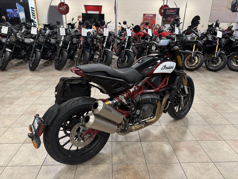 Used 2019 Indian Motorcycle FTR 1200 S  in a CARBON exterior color. Vista Del Amo Motorsports 760-330-5665 delamomotorsports.com 