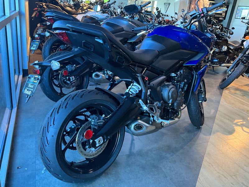 2023 Triumph TIGER SPORT in a Lucerne Blue / Sapphire Black exterior color. BMW Motorcycles of Modesto 209-524-2955 bmwmotorcyclesofmodesto.com 