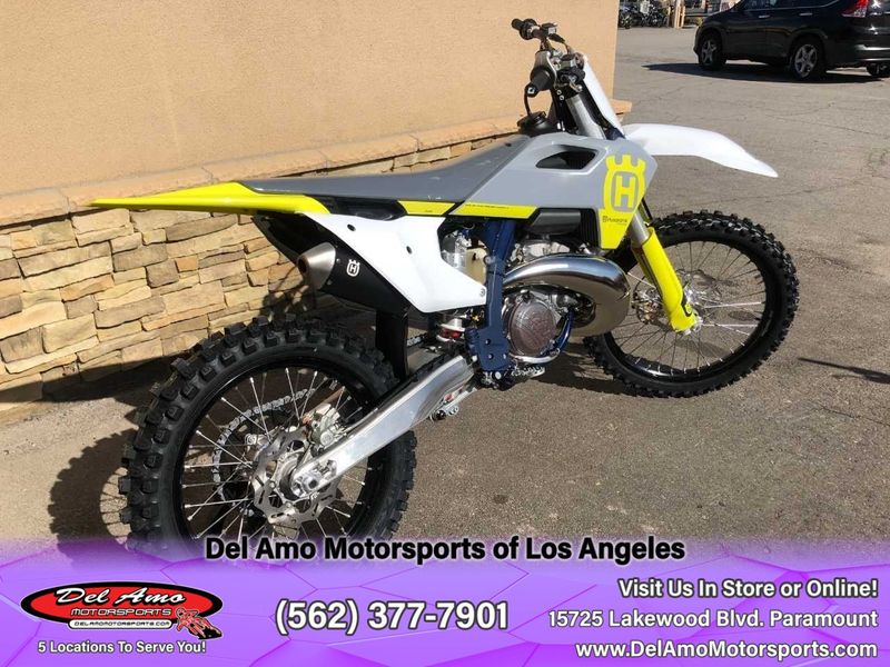 2024 HUSQVARNA TC 250  in a WHITE exterior color. Del Amo Motorsports of Los Angeles (562) 262-9181 delamomotorsports.com 