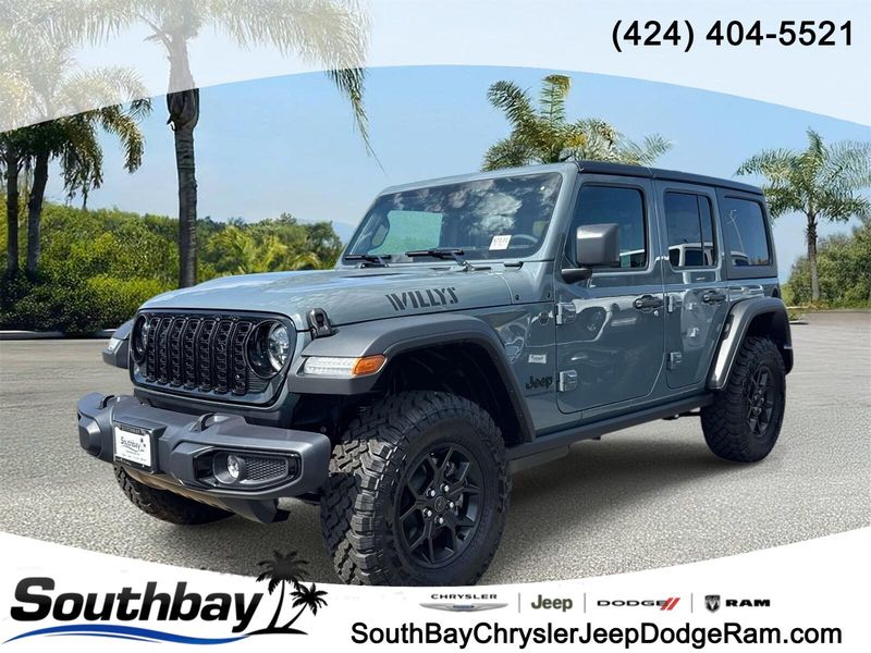 New 2026 Jeep Wrangler 4-door Willys