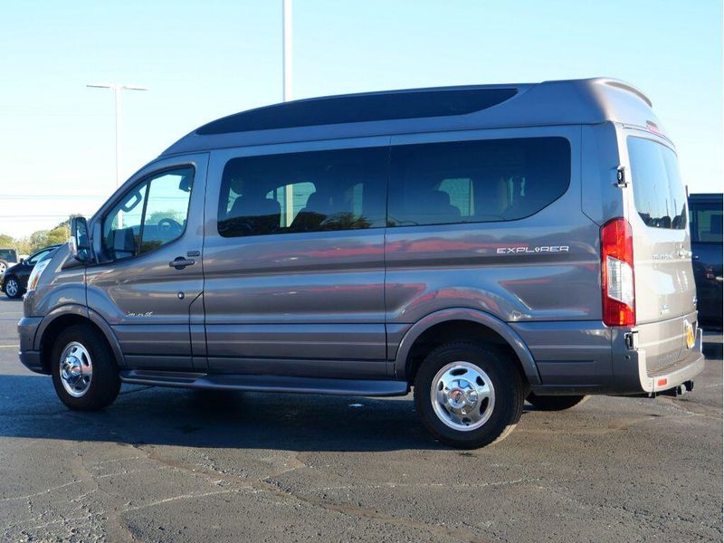 2021 Ford Transit-150 Cargo Van  in a Carbonized Gray Metallic exterior color and Graphiteinterior. Paul Sherry Chrysler Dodge Jeep RAM (937) 749-7061 sherrychrysler.net 