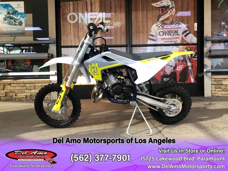 2024 HUSQVARNA TC 50  in a WHITE exterior color. Del Amo Motorsports of Los Angeles (562) 262-9181 delamomotorsports.com 