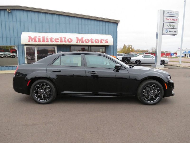 2023 Chrysler 300 Touring L Awd in a Gloss-Black exterior color and Taninterior. Militello Motors ​507-200-4344 militellomotors.net 