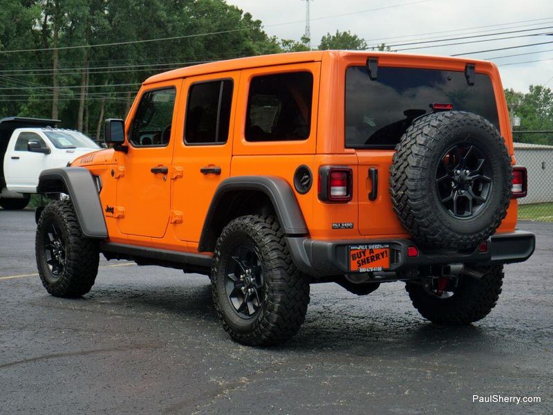 New 2025 Jeep Wrangler 4-door WillysImage 10