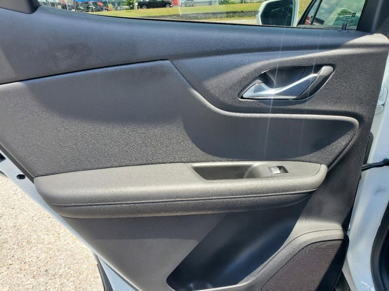 2020 Chevrolet Blazer LT in a Summit White exterior color and Jet Blackinterior. Johnson Dodge 601-693-6343 pixelmotiondemo.com 