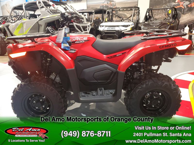 2024 CFMOTO CF400AU-6S  in a ROCKET RED exterior color. Del Amo Motorsports of Orange County (949) 416-2102 delamomotorsports.com 