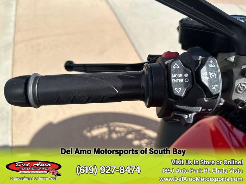 2024 Ducati DIAVEL V4  in a RED exterior color. Del Amo Motorsports of South Bay (619) 547-1937 delamomotorsports.com 