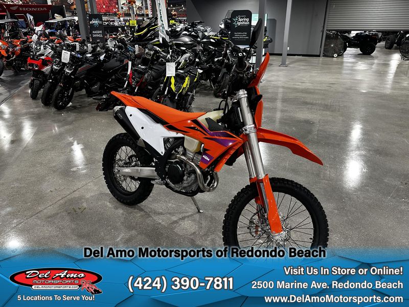 2024 KTM 350 EXC-F  in a ORANGE exterior color. Del Amo Motorsports of Redondo Beach (424) 304-1660 delamomotorsports.com 