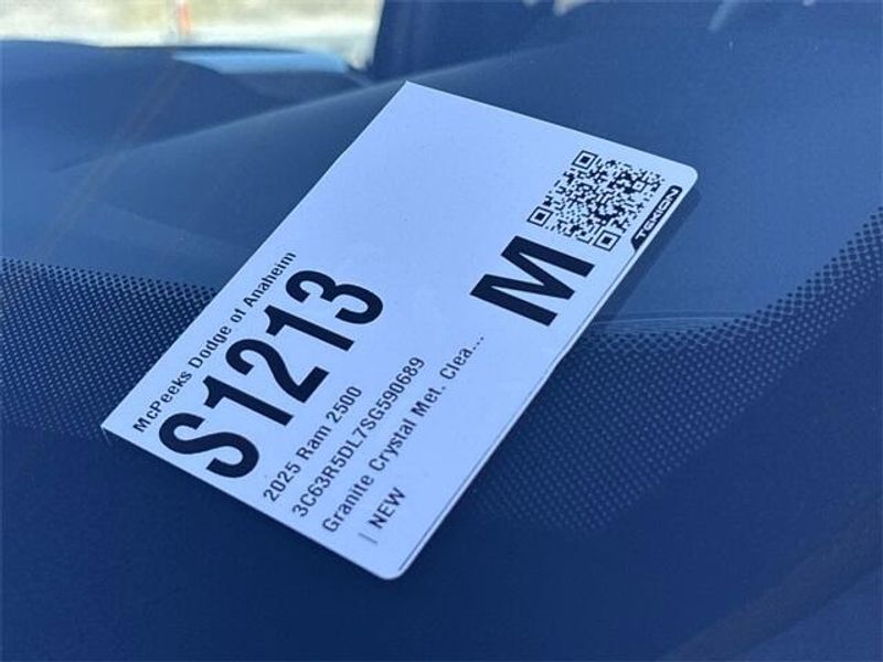 New 2025 RAM 2500 Big Horn Crew Cab 4x4 6