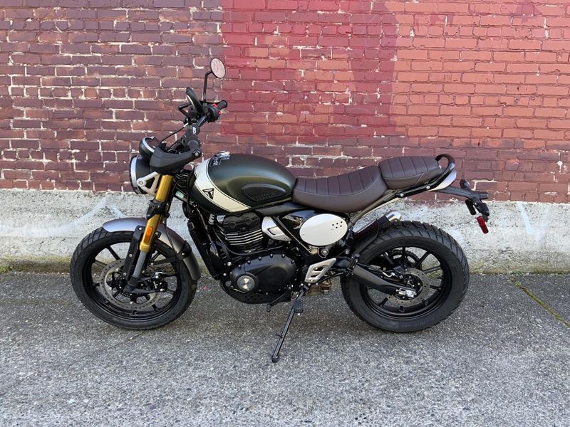 2025 Triumph SCRAMBLER 400 X