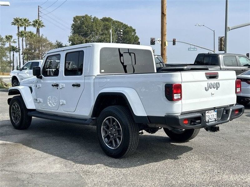 2022 Jeep Gladiator Overland in a Bright White Clear Coat exterior color and Blackinterior. McPeek