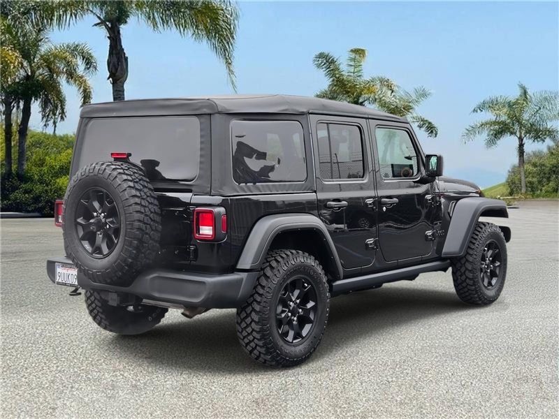 Used 2021 Jeep Wrangler Unlimited Willys Sport 4x4