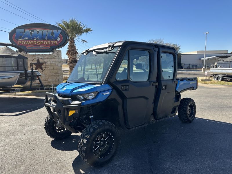 2021 Can-Am DEFENDER MAX LIMITED CAB HD10 BLUEImage 1