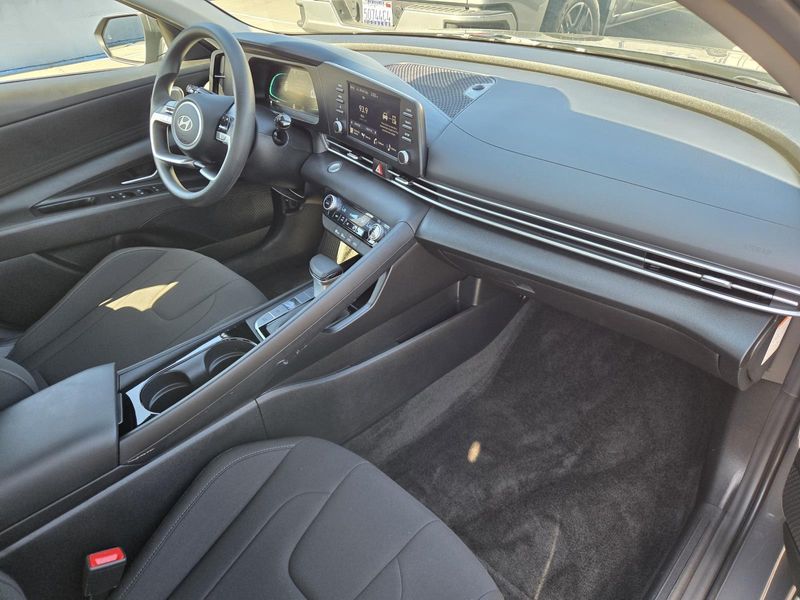 Used 2026 Hyundai Elantra Hybrid Blue Sedan