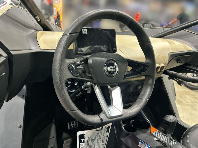 New 2024 CFMOTO ZFORCE 950 HO EX G1  in a DESERT TAN exterior color. Del Amo Motorsports of Redondo Beach (424) 390-7811 delamomotorsports.com 