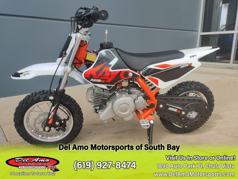 2021 KAYO KMB 60  in a WHITE exterior color. Del Amo Motorsports of South Bay (619) 547-1937 delamomotorsports.com 