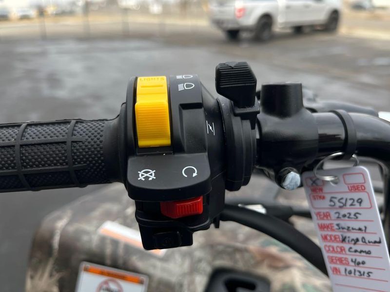 New 2025 Suzuki KINGQUAD 400ASI 