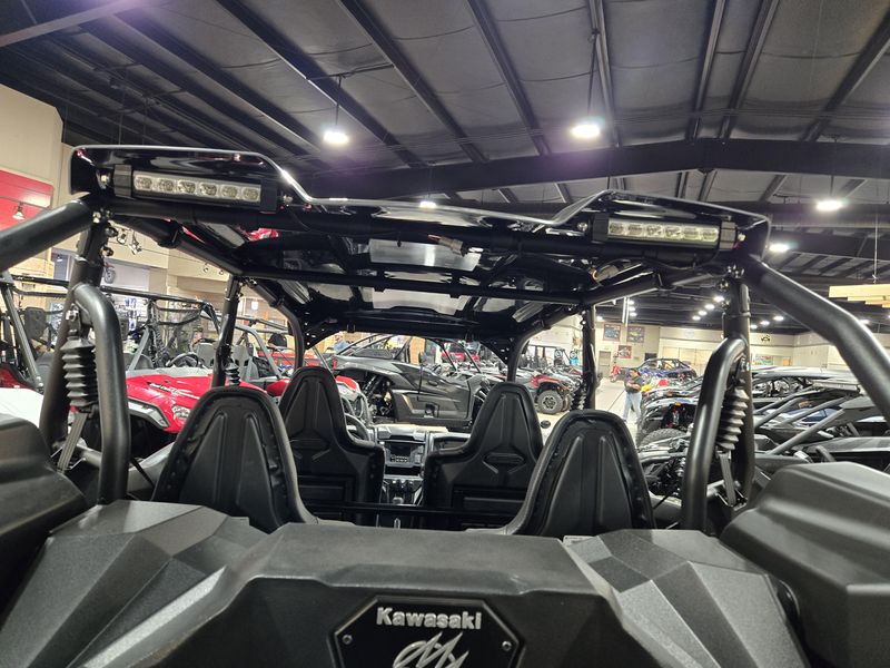 2025 Kawasaki TERYX KRX4 1000 BLACKOUT EDITION MATTE SPARK BLACK Image 12