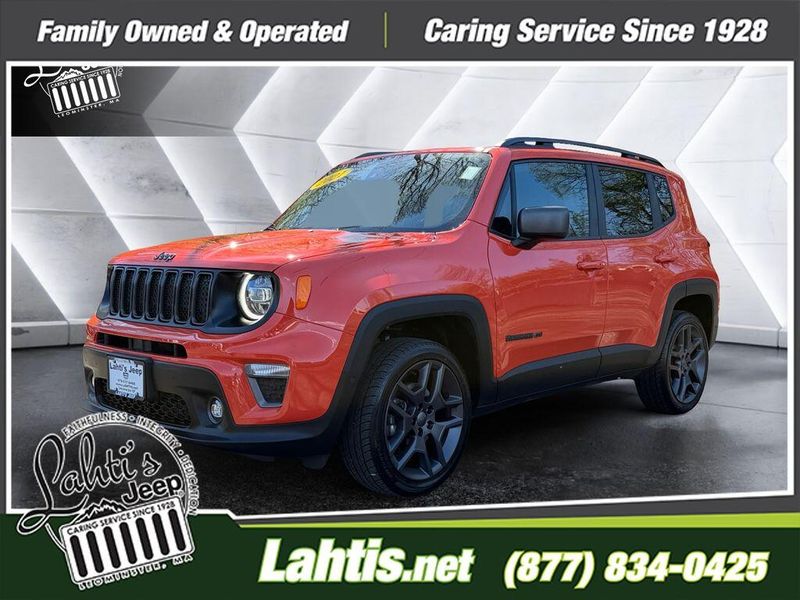Used 2021 Jeep Renegade 80th Edition