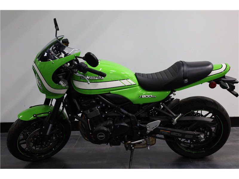 2019 Kawasaki Z900RS in a Green exterior color. New England Powersports 978 338-8990 pixelmotiondemo.com 