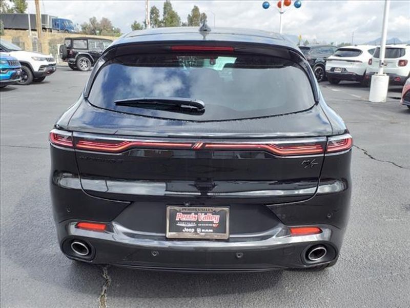 2024 Dodge Hornet R/T in a 8 Ball exterior color and Blackinterior. Perris Valley Auto Center 951-657-6100 perrisvalleyautocenter.com 