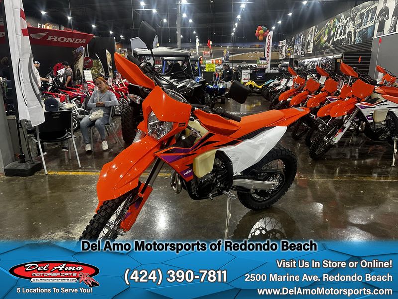 2024 KTM 500 EXC-F  in a ORANGE exterior color. Del Amo Motorsports of Redondo Beach (424) 304-1660 delamomotorsports.com 