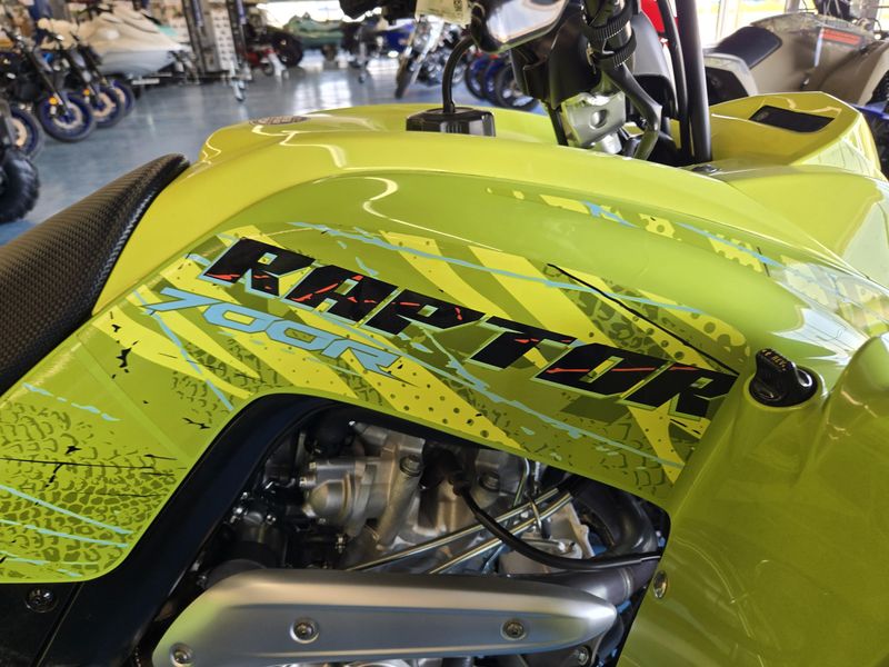 2025 Yamaha RAPTOR 700 SE ACID GREEN Image 11