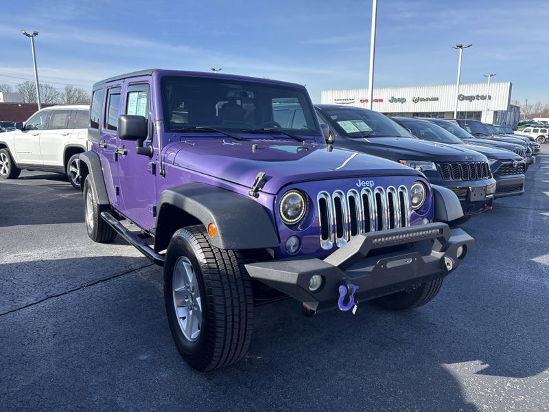 Used 2017 Jeep Wrangler Unlimited SportImage 3