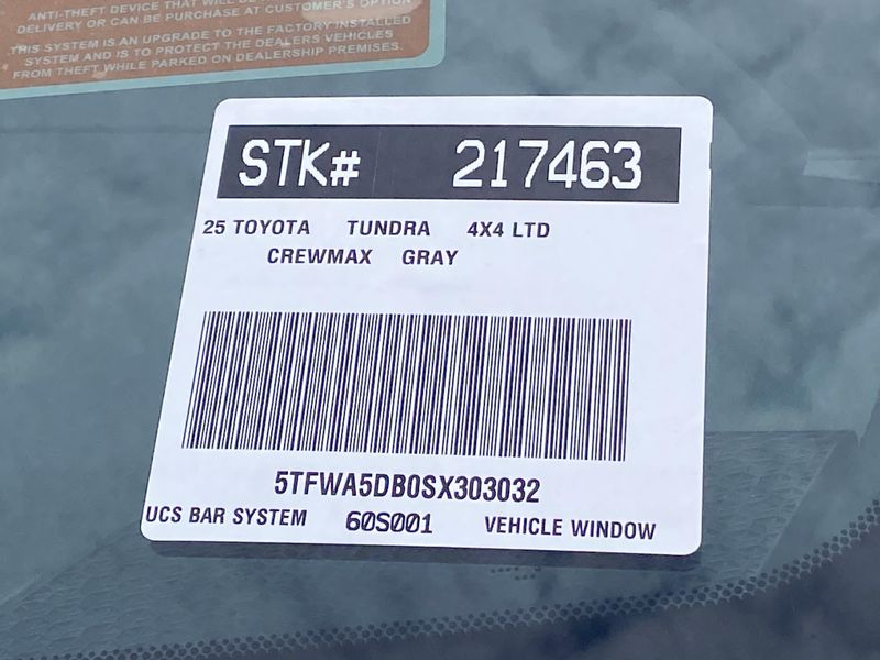 2025 Toyota Tundra LimitedImage 22