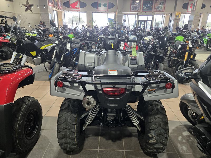 New 2026 Honda FOREMAN RUBICON DCT EPS MATTE GRAY METALLIC Image 12