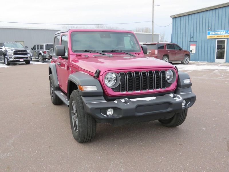 Used 2024 Jeep Wrangler Sport S 4x4 2dr SUVImage 3