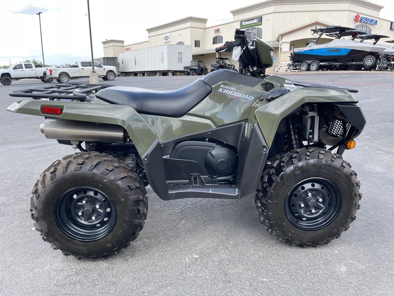 2024 SUZUKI KINGQUAD 750 AXI  RED AND GREENImage 6