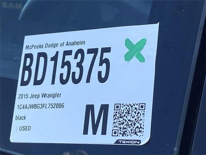 2015 Jeep Wrangler JK SaharaImage 33