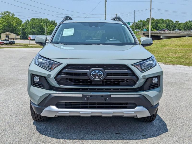 2021 Toyota RAV4 Adventure in a GRAY exterior color. Johnson Dodge 601-693-6343 pixelmotiondemo.com 