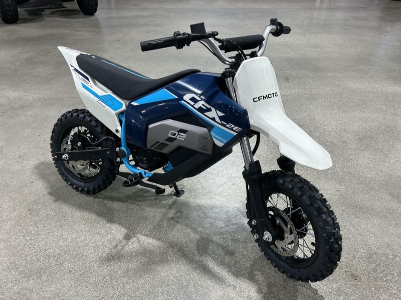 2024 CFMOTO CFX-2E  in a BALTIC BLUE exterior color. Del Amo Motorsports of Redondo Beach (424) 390-7811 delamomotorsports.com 