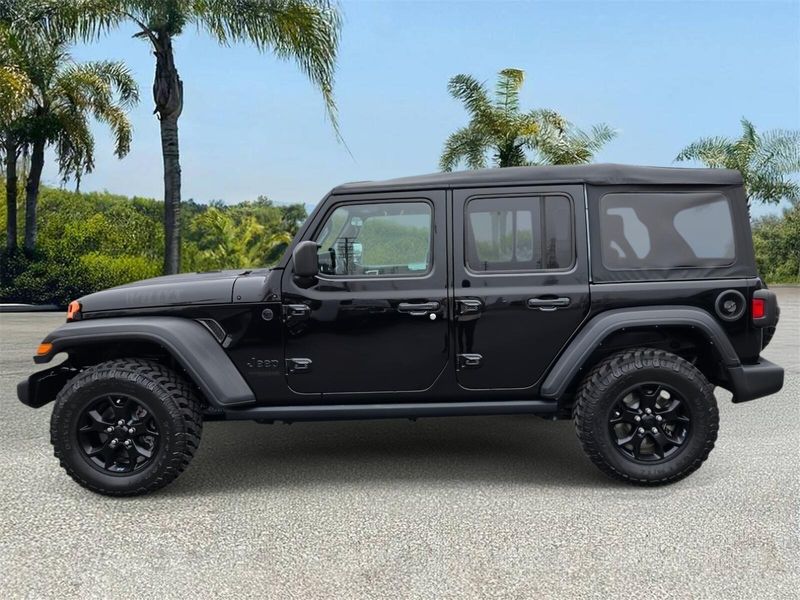 Used 2021 Jeep Wrangler Unlimited Willys Sport 4x4