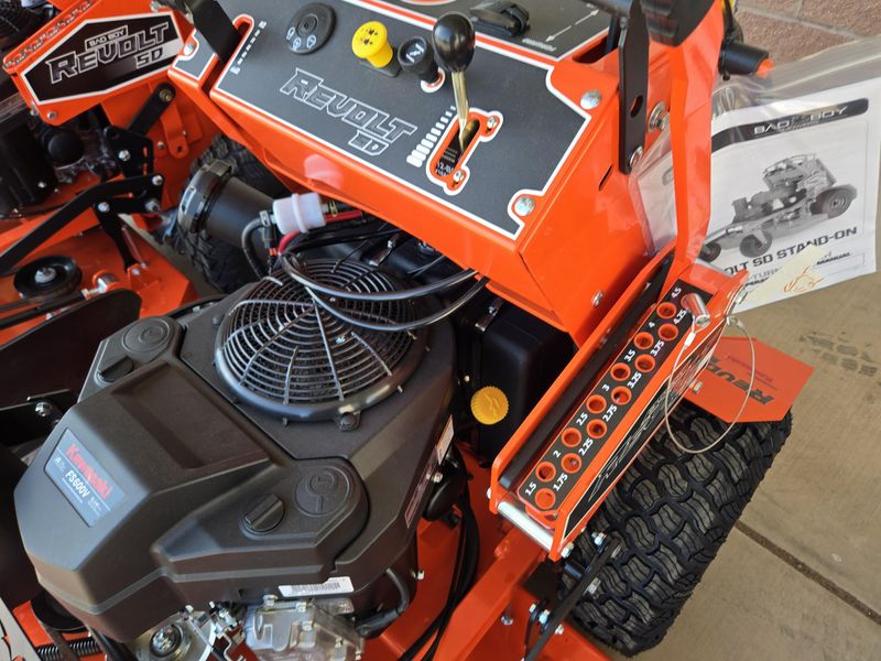 NEW 2025 BAD BOY MOWERS REVOLT SD 42 KAWASAKI FS600V 185HP Image 7