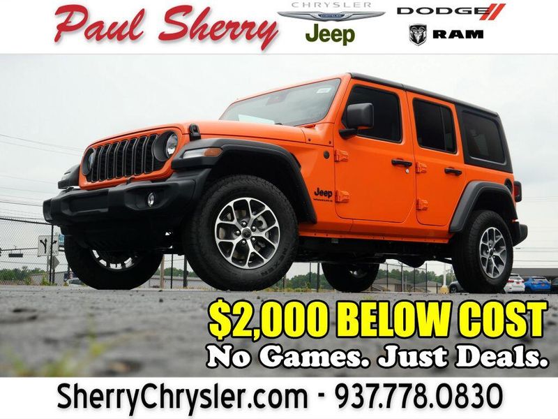 New 2025 Jeep Wrangler 4-door Sport SImage 1