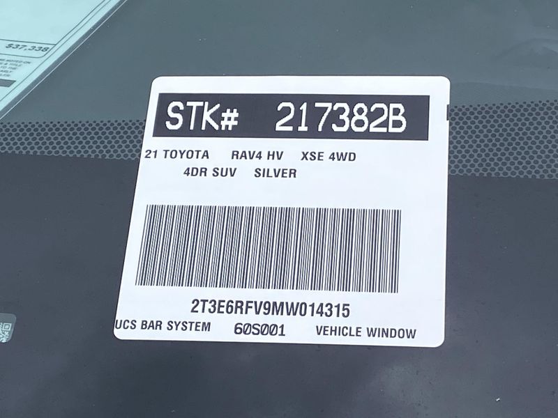 2021 Toyota RAV4 XSEImage 33