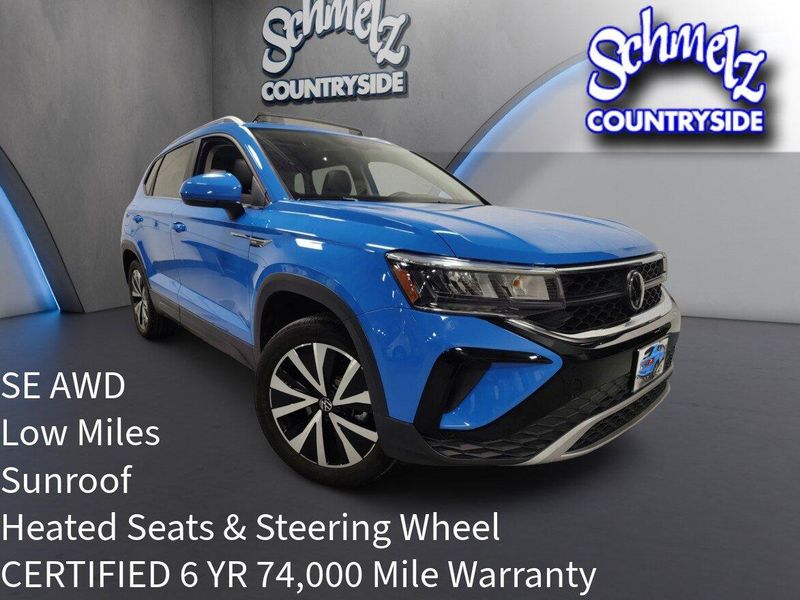 Used 2023 Volkswagen Taos SE AWD w/SunroofImage 1