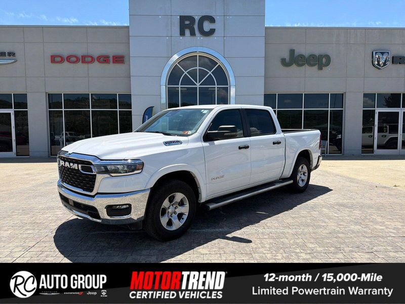 2025 RAM 1500 Big Horn 4x4 Bright White at RC Chrysler Dodge Jeep Ram Newell WV