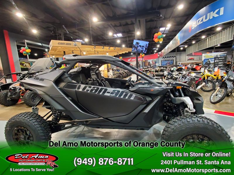 2024 Can-Am 7ARE  in a TRIPLE BLACK exterior color. Del Amo Motorsports of Orange County (949) 416-2102 delamomotorsports.com 