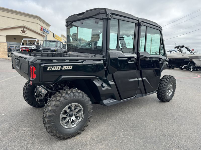 2024 Can-Am DEFENDER MAX LONE STAR CAB HD10 NIGHT BLACKImage 4