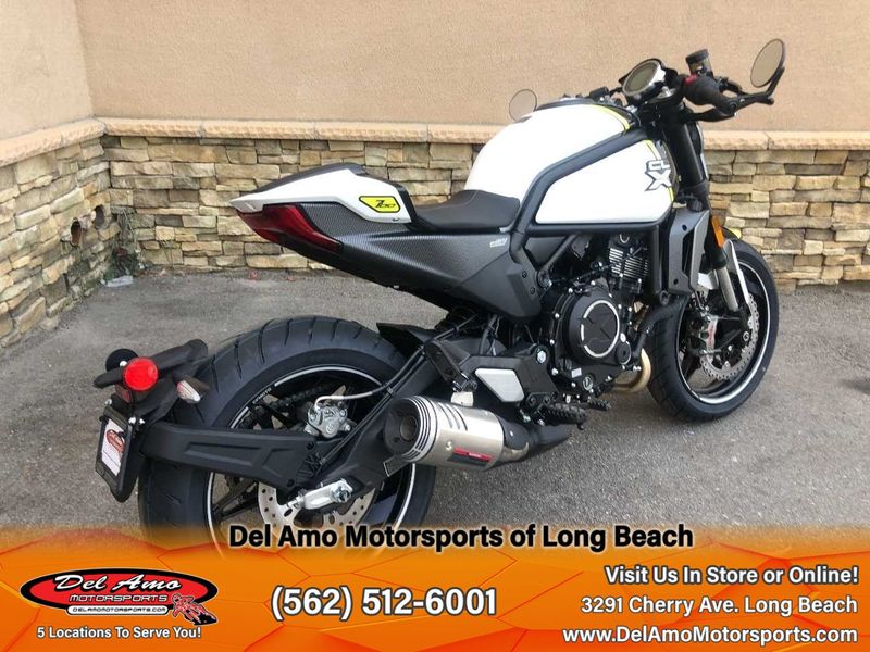 2023 CFMOTO CF700-2AUS  in a NEBULA WHITE exterior color. Del Amo Motorsports of Long Beach (562) 362-3160 delamomotorsports.com 