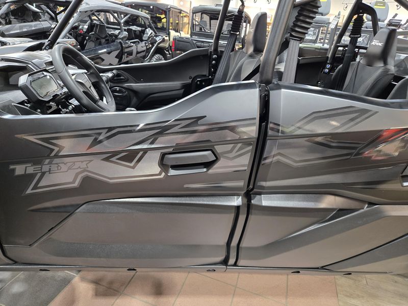 2025 Kawasaki TERYX KRX4 1000 BLACKOUT EDITION MATTE SPARK BLACK Image 8