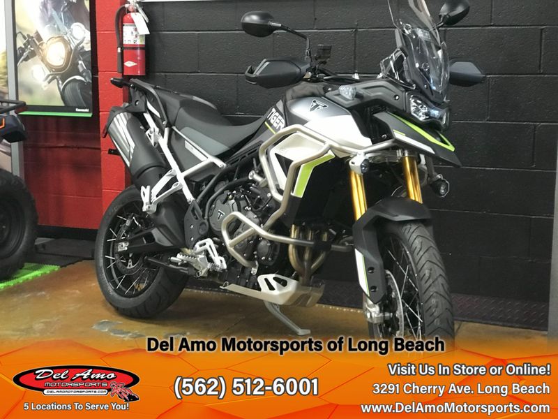 2024 Triumph TIGER 900 RALLY ARAGON EDITION  in a MATTE PHANTOM BLACK/MATTE GRAPHITE exterior color. Del Amo Motorsports of Long Beach (562) 362-3160 delamomotorsports.com 